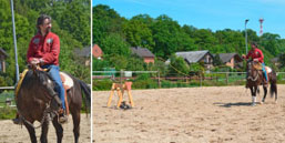 Double C Ranch – Innenhof